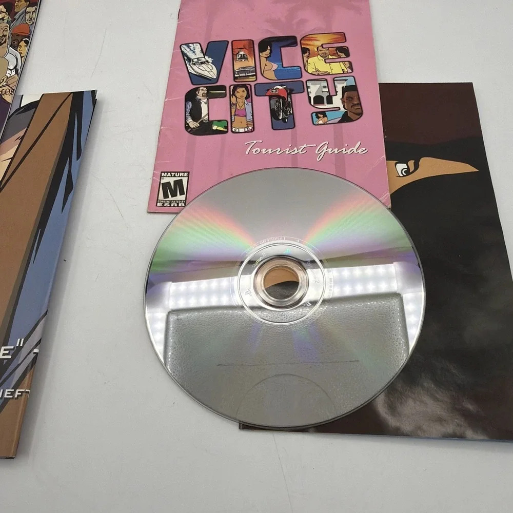 Grand Theft Auto Lot Sony PlayStation 2 PS2 Vice City & GTA III Rockstar Games